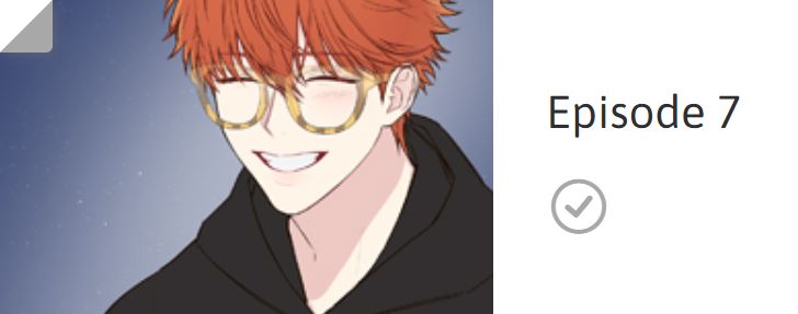 Invitation of Mystic Messenger 第七集 Episode 07(圖片來源:Tappytoon)